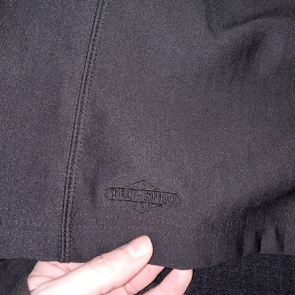 Tru-Spec Jacket Mens 2XL Black 24/7 Grid Fleece 1/4 Zip Tactical Long Sleeve - Picture 8 of 13